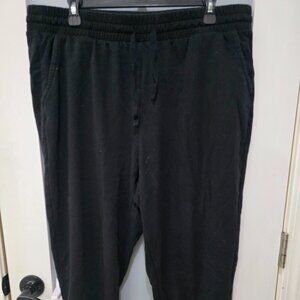 Torrid Super Soft Fleece Joggers Black Size 2 Cozy Lounge Pants Pockets